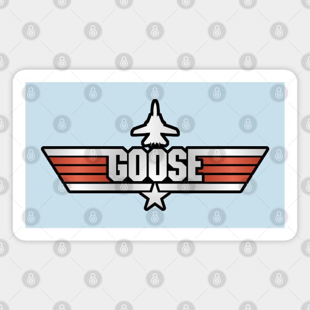 Top Gun Style - Goose Magnet by RetroCheshire